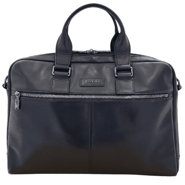 Cellini Infiniti Leather Laptop Business Case Black | Shop Online